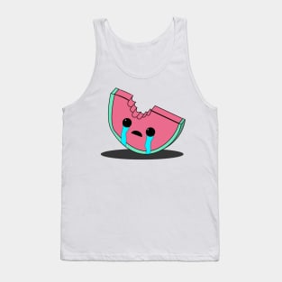 crying watermelon Tank Top